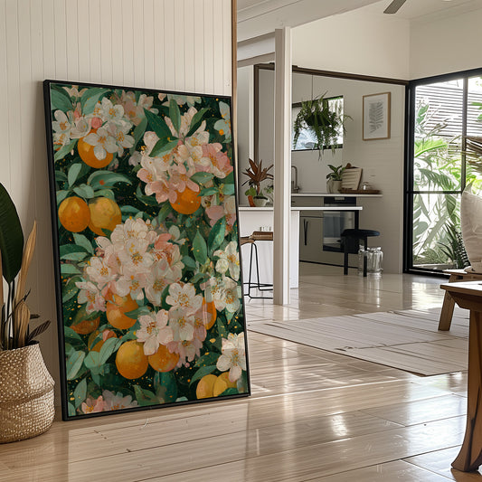 Orange Blossoms Dance Through Summer
