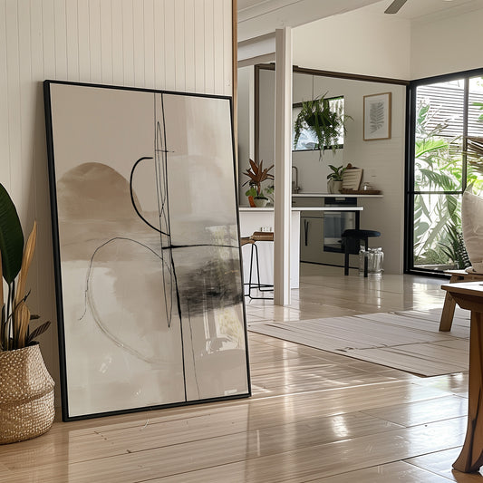 Lines Dance Through Morning Light