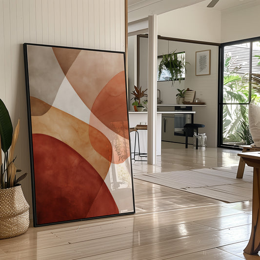 Terracotta Curves Meet City Light