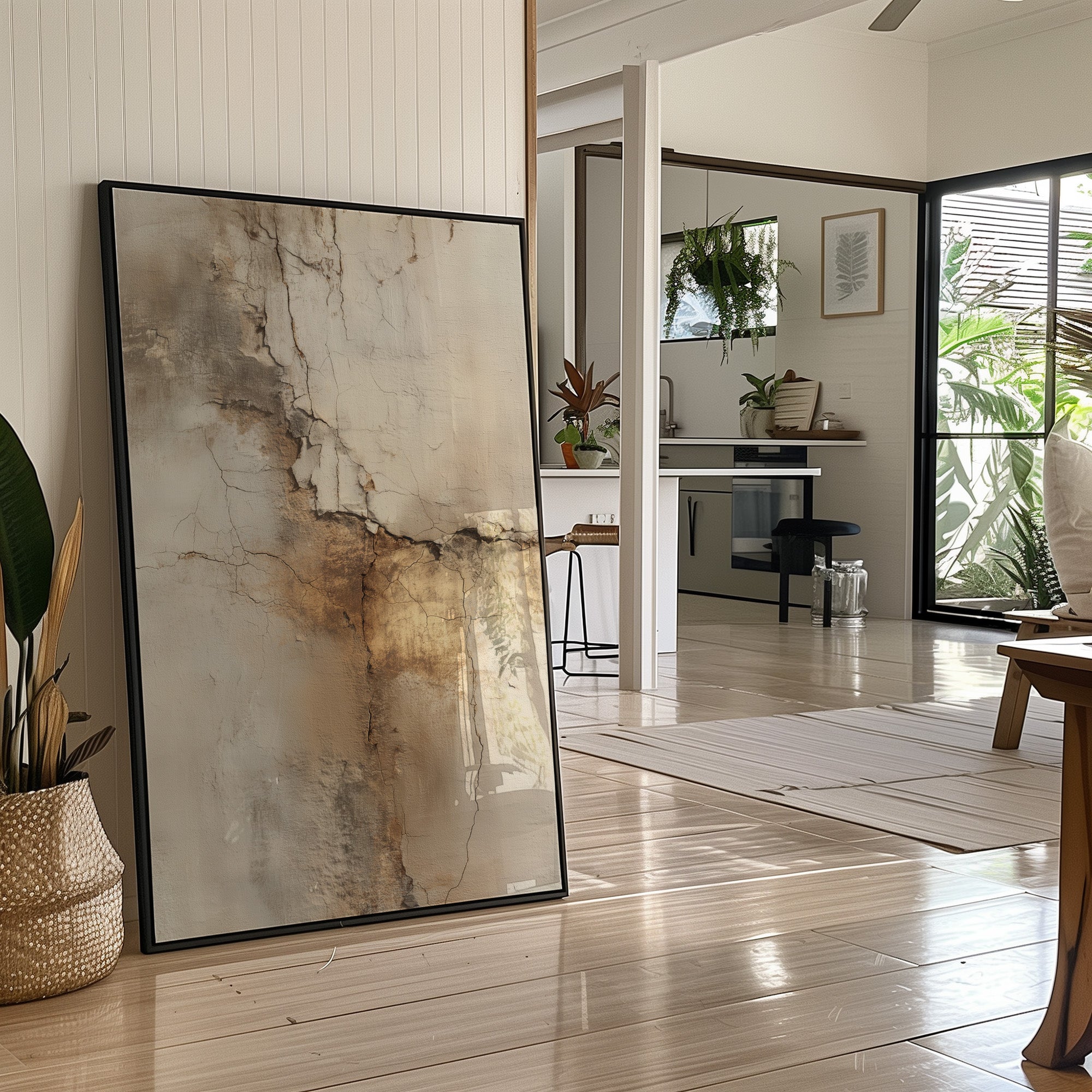 Sunlit Cracks Map Ancient Stories