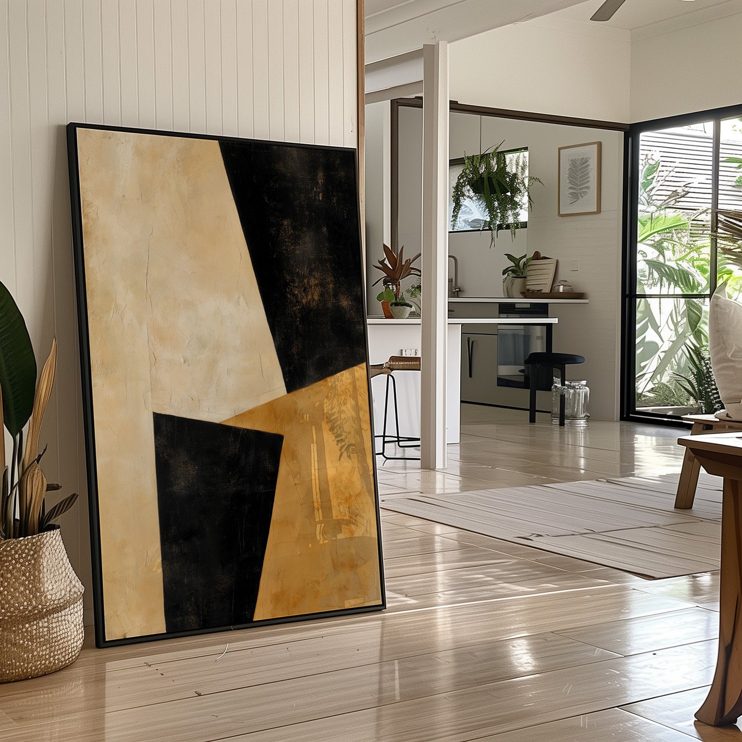 Sunlight Shapes Modern Angles