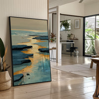 Coastal Gold Traces Summer's Path