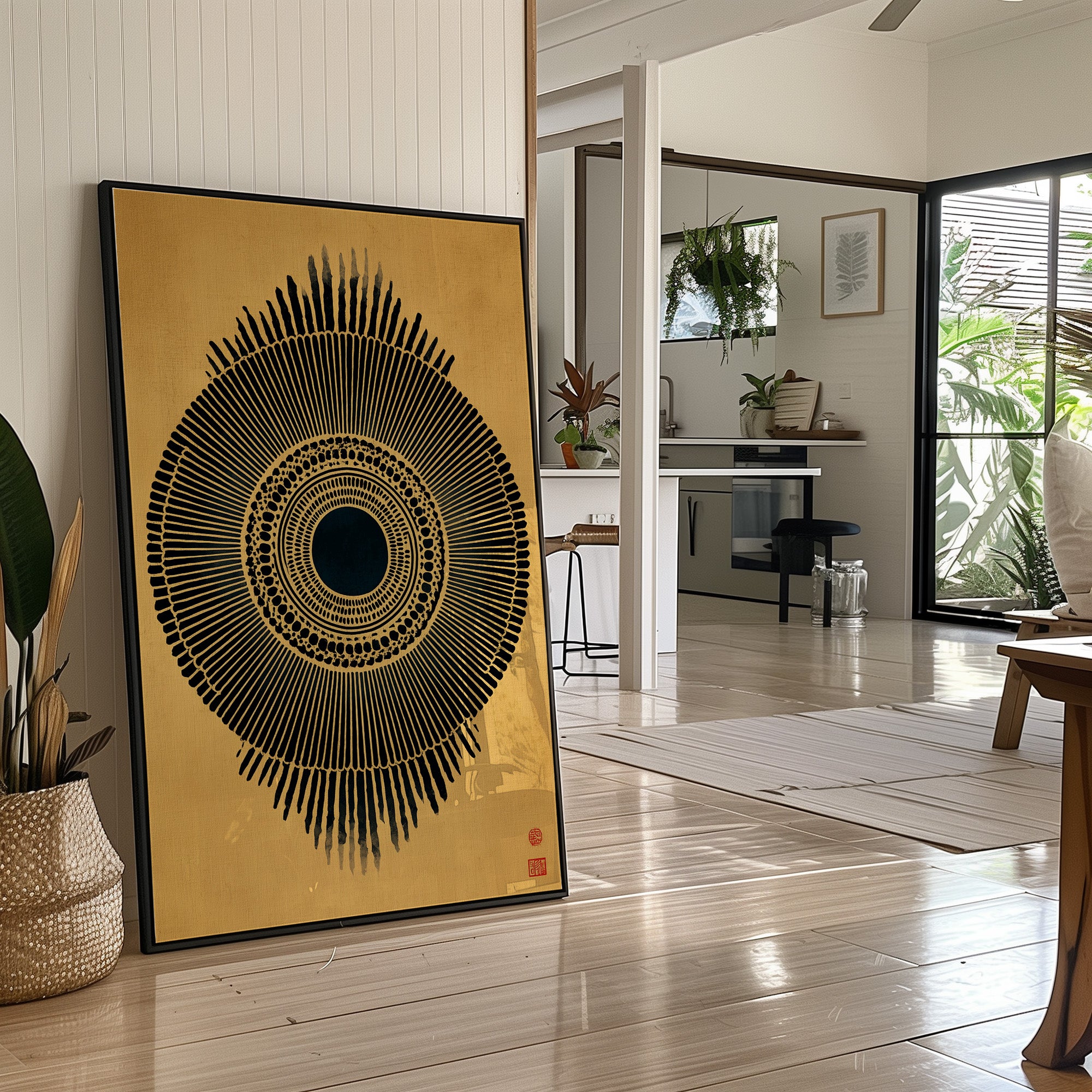 Sacred Circles Dance In Golden Light