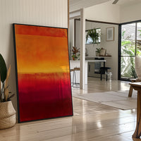 Sunset Colors Blend Their Stories