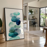 Ocean Stones Float Through Morning