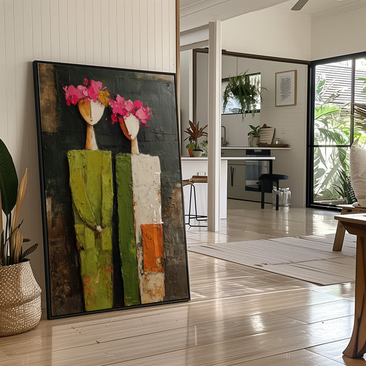 Pink Flowers Crown Urban Spirits