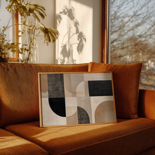 Morning Light Plays Geometric Tales