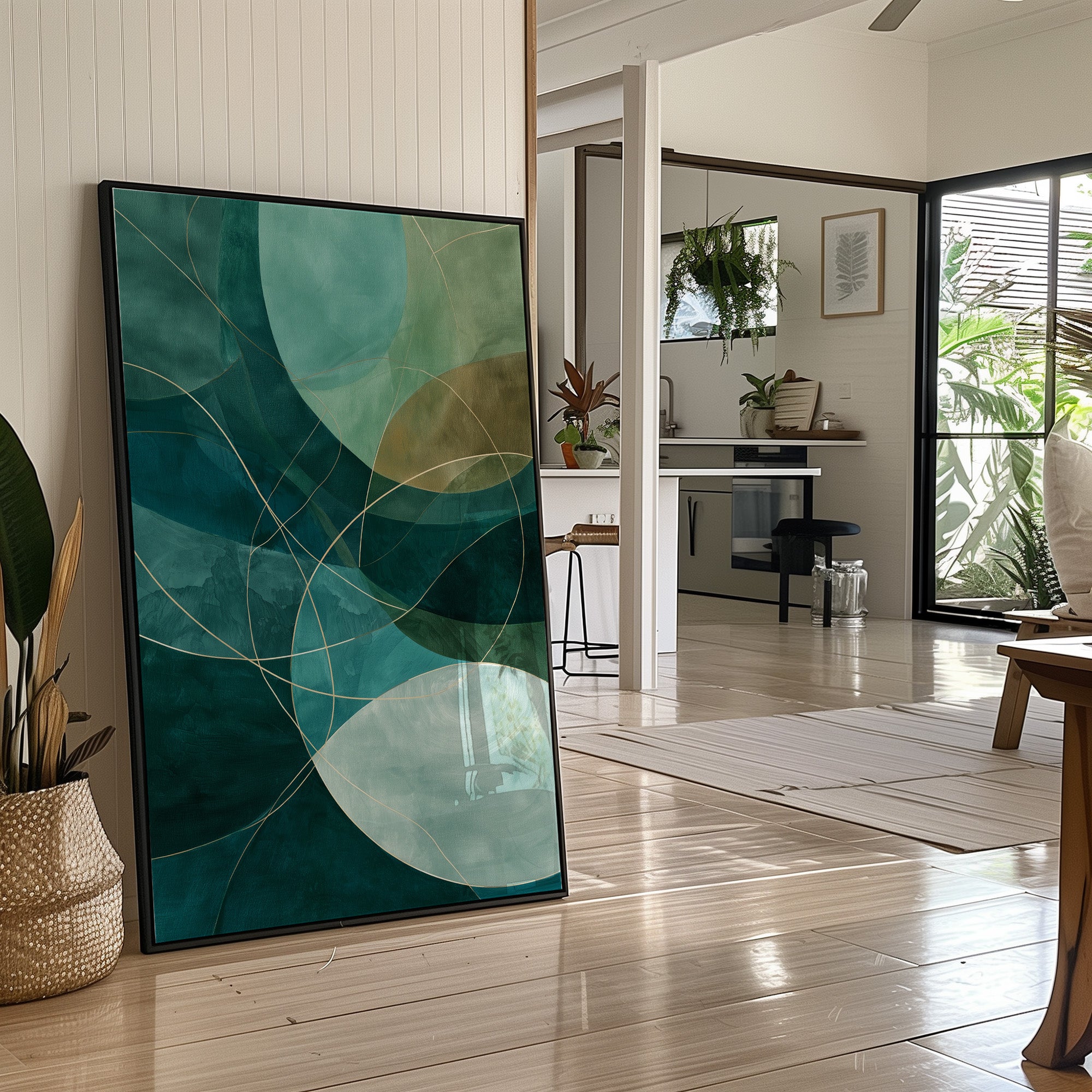 Emerald Curves Meet Urban Comfort