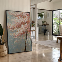 Cherry Blossoms Dance In Morning Light