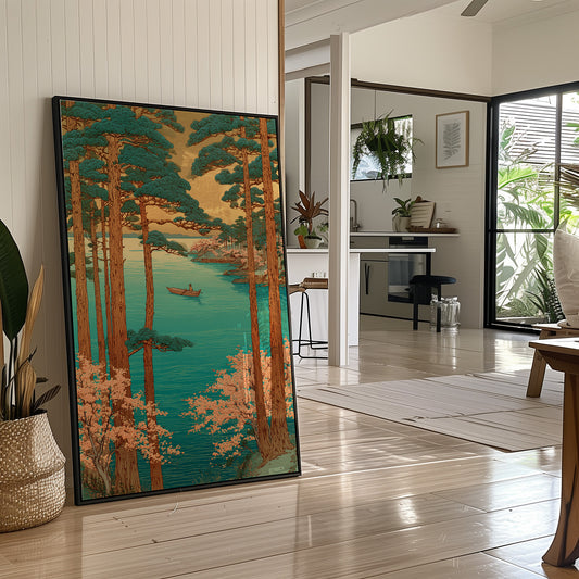Pine Forest Meets Turquoise Waters