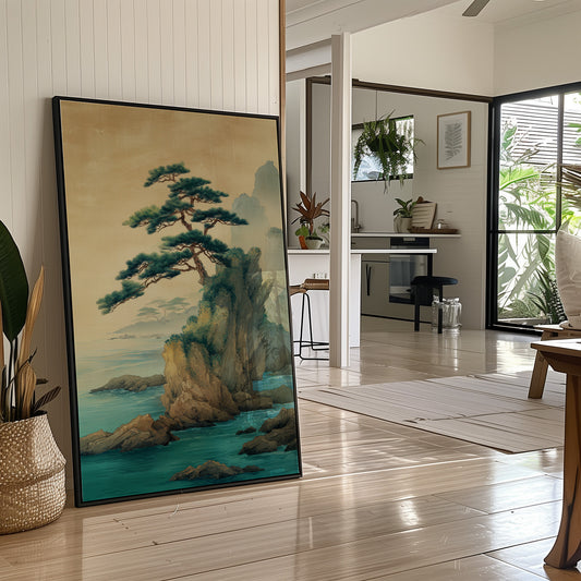 Ancient Pine Guards Turquoise Waters