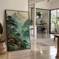 Misty Peaks Call Ancient Pines