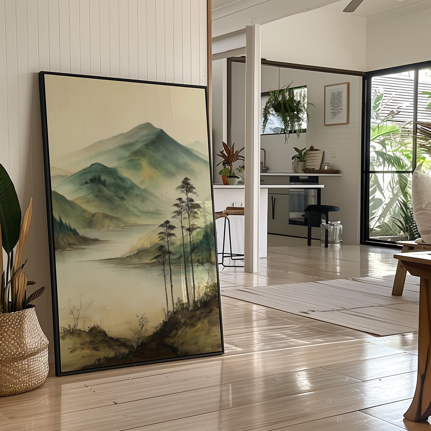 Misty Peaks Meet Urban Spirits