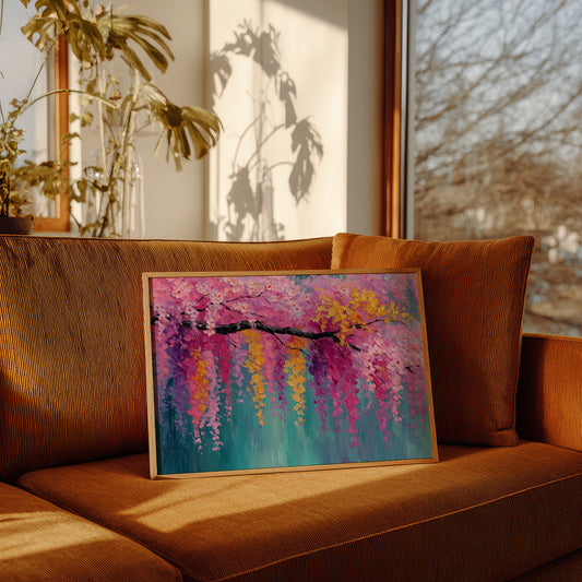 Cherry Blossoms Paint Summer's Symphony