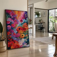 Poppies Dance In Twilight's Glow