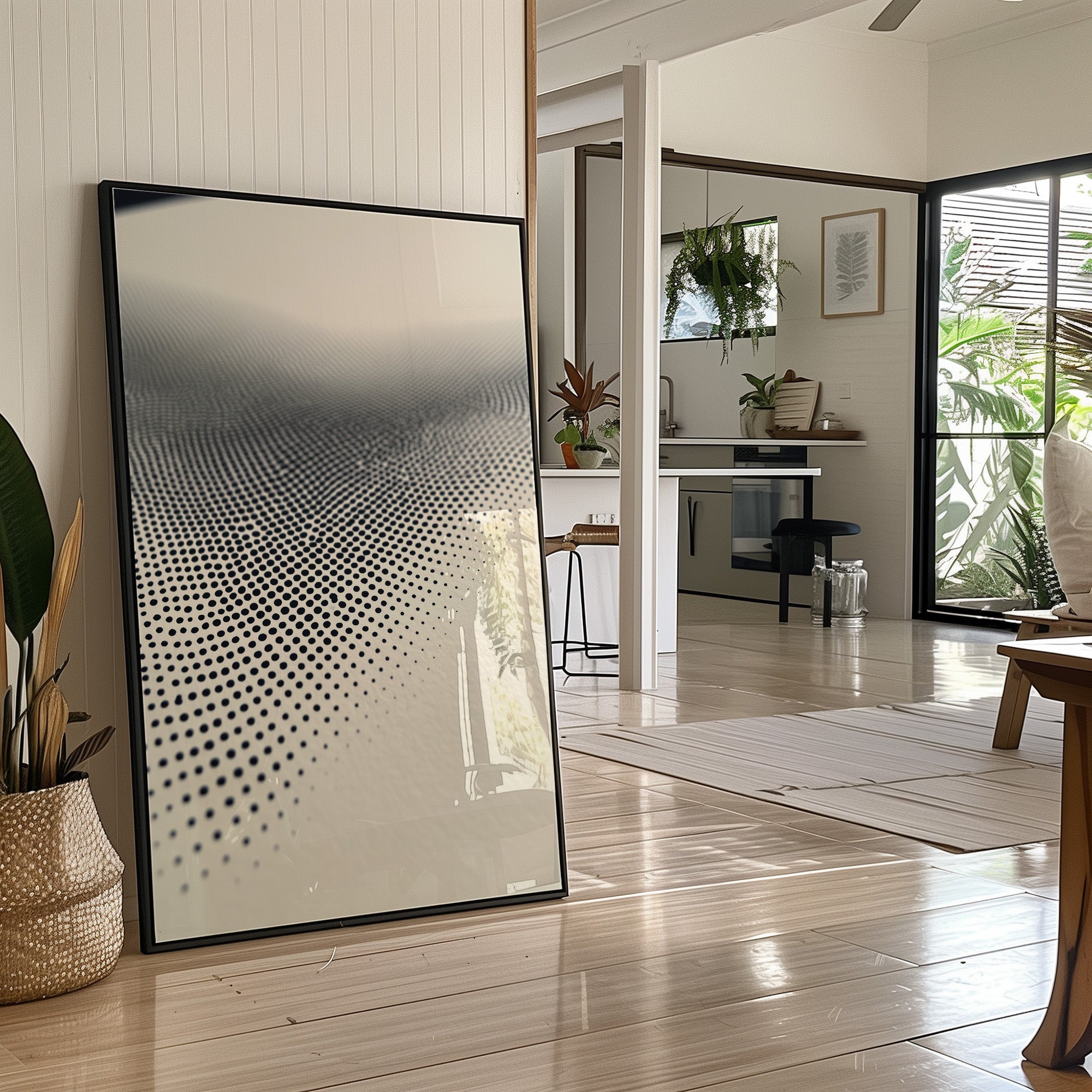 Dots Dance Into Infinite Space