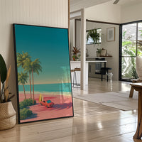 Sunset Shores Meet City Dreams