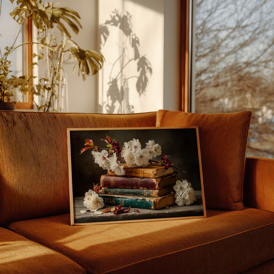 Antique Books Bloom With Spring Stories