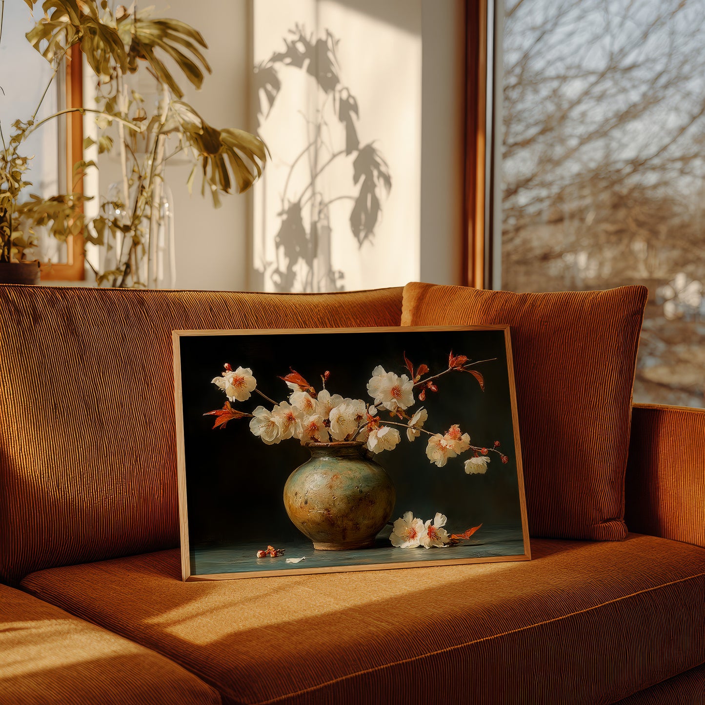 Blossoms Find Their Golden Vessel