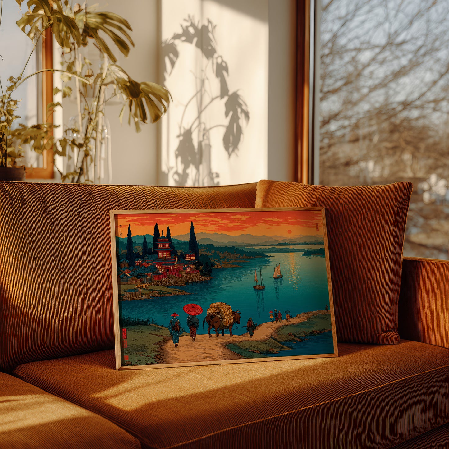 Travelers Follow Ancient Harbor Roads