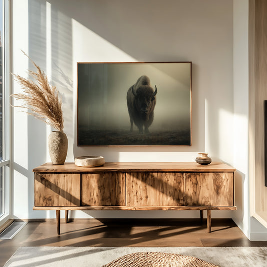 Ancient Spirit Through Morning Mist