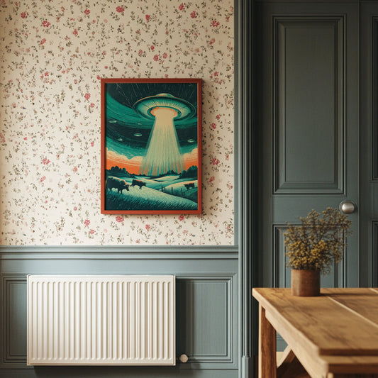 Visitors Above Quiet Pastures