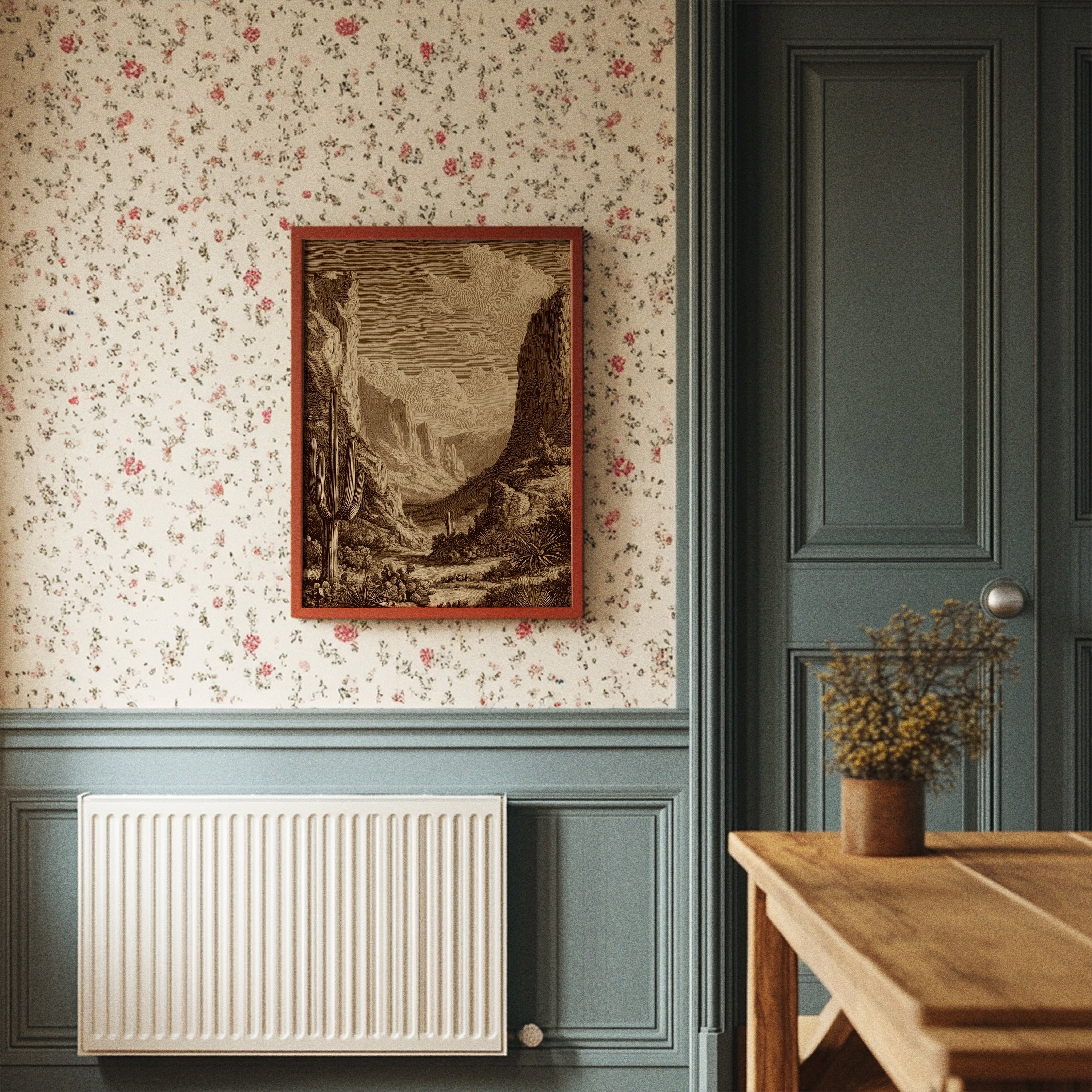 Sepia Canyons Of Forgotten Time