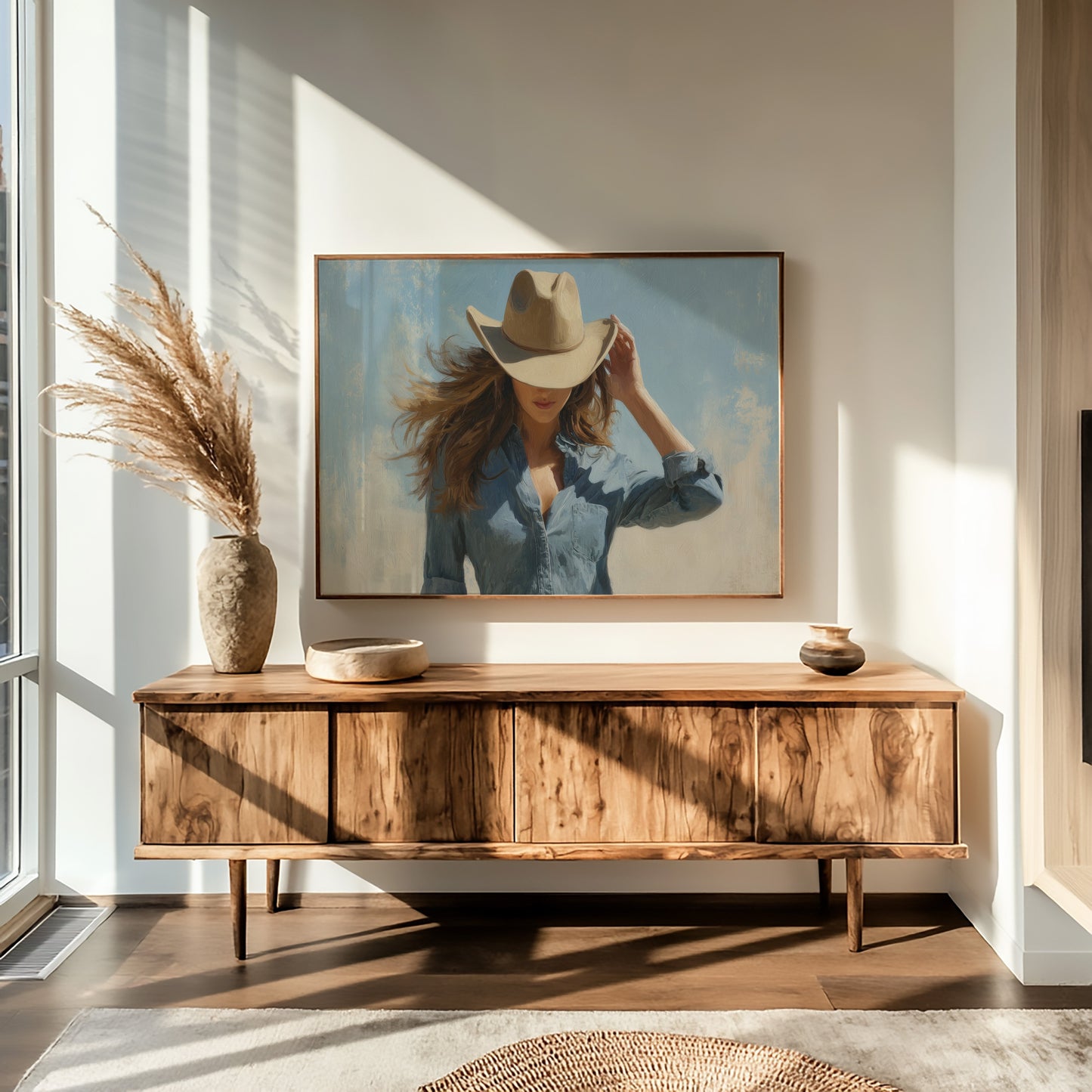 Catching Sky Between Brim Edges