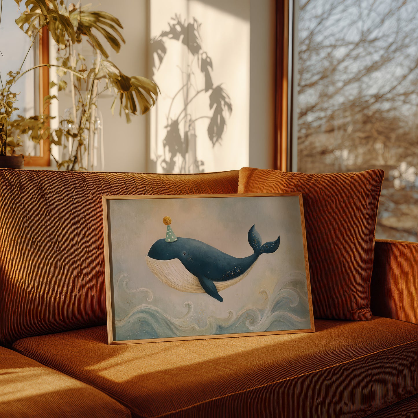 Ocean Birthday In Gentle Waves