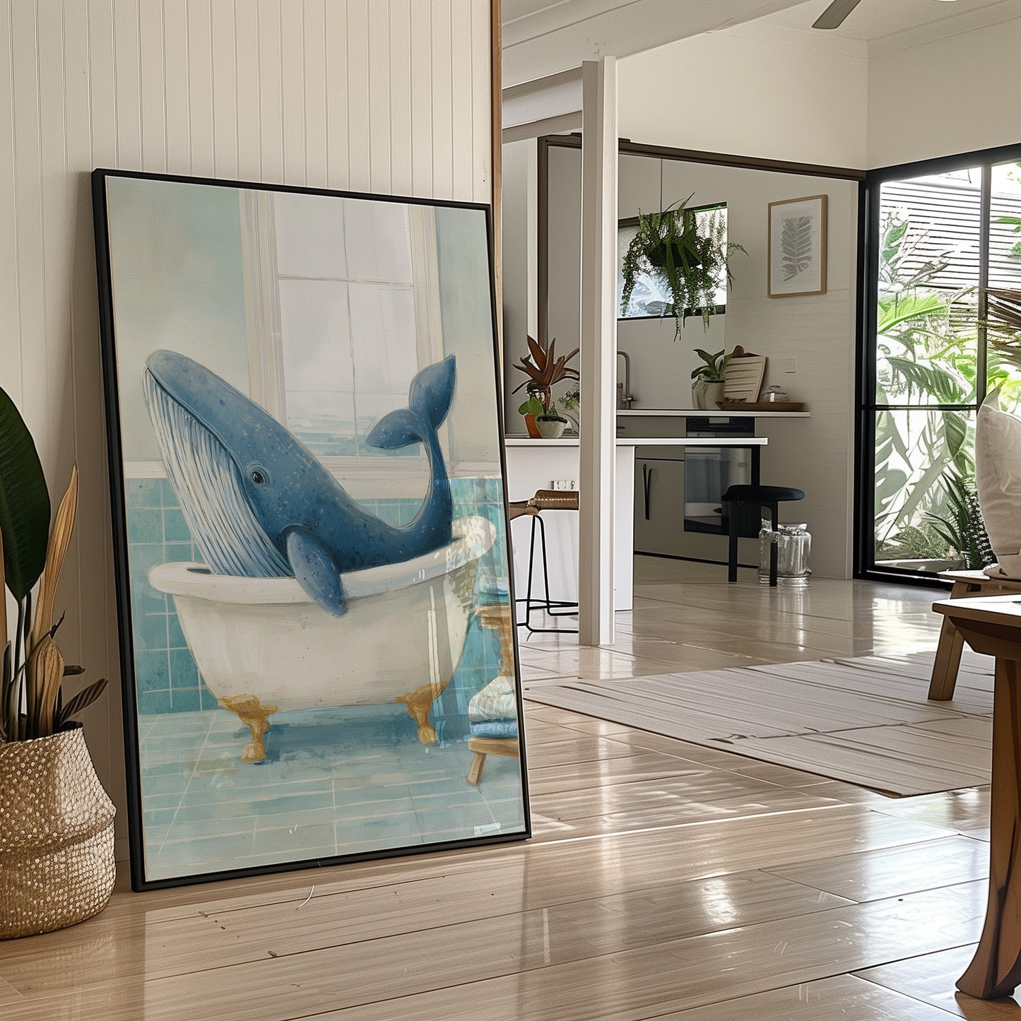 Ocean Giant Takes A Bath