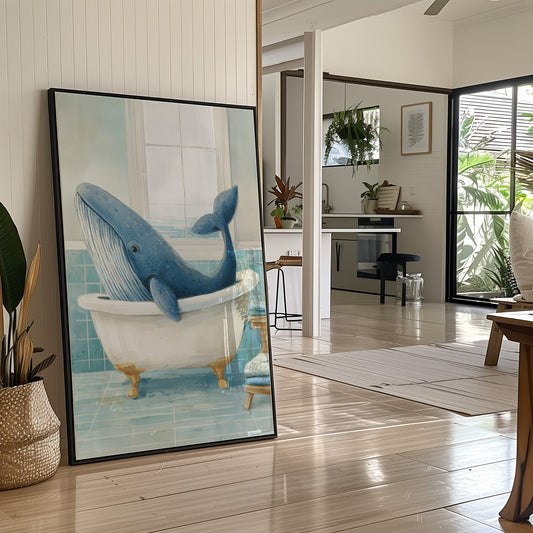 Ocean Giant Takes A Bath