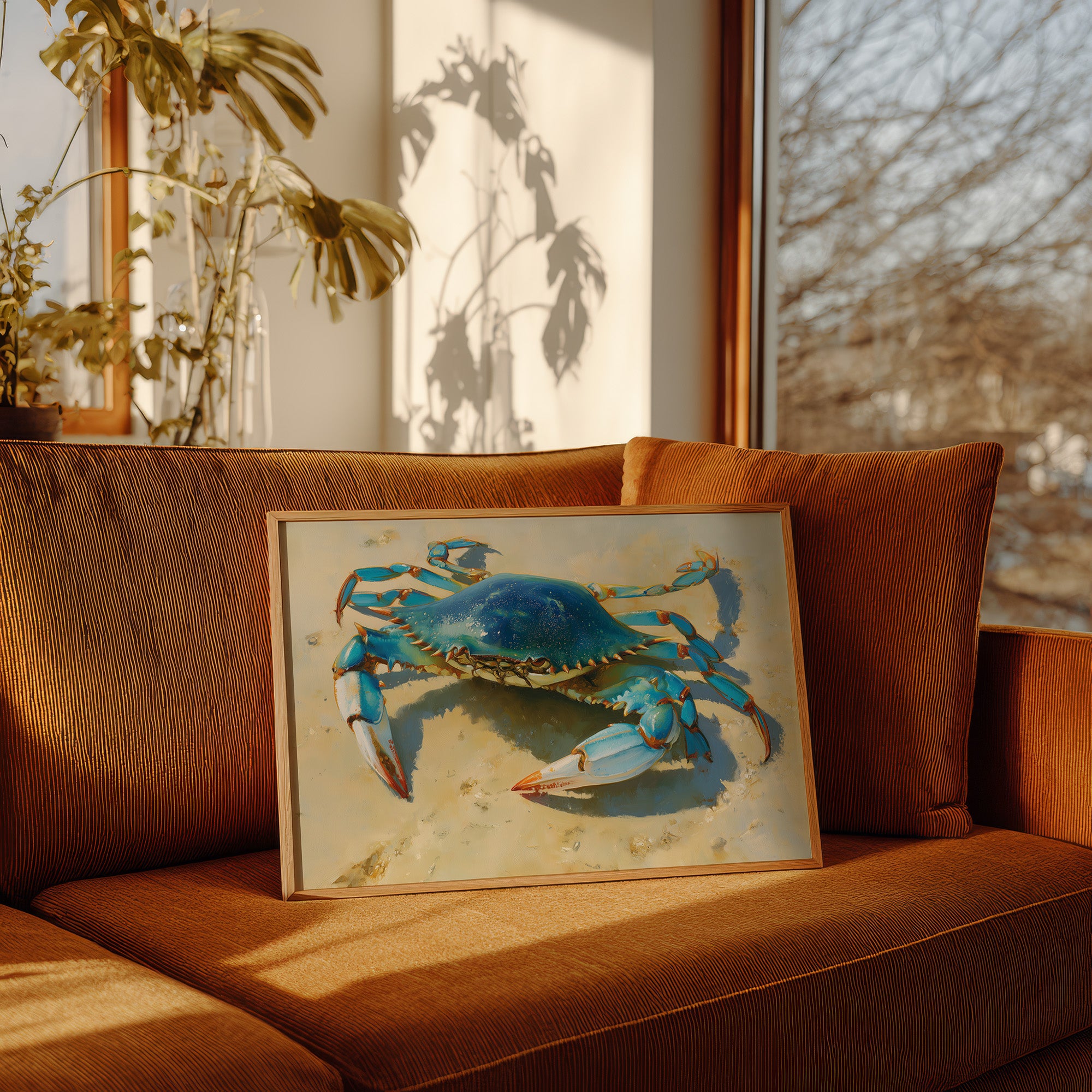 Blue Treasure From Tidal Pools