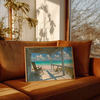 Seaside Porch Beckons Turquoise Waters