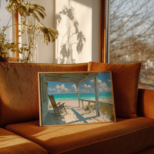 Seaside Porch Beckons Turquoise Waters