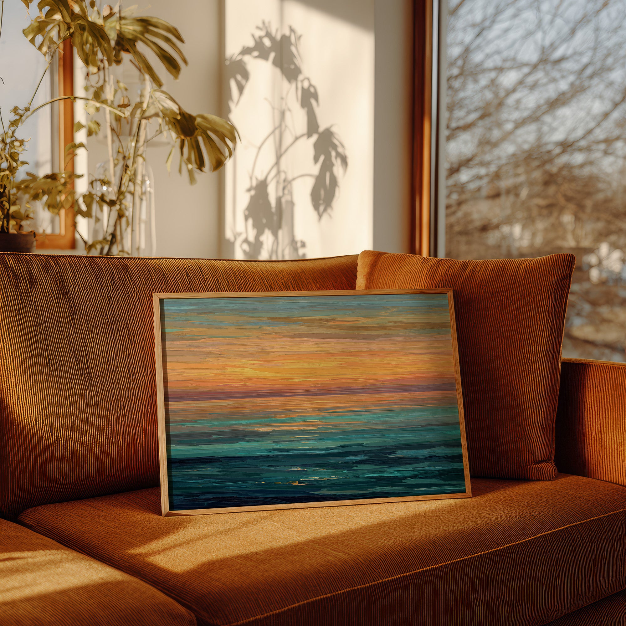 Horizon Lines Melt Into Sea