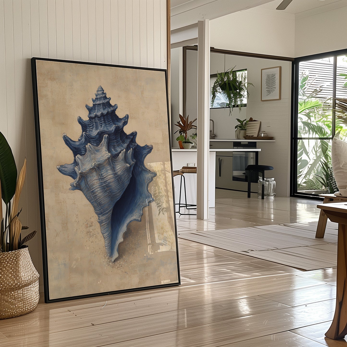 Ocean Memories In Indigo Blue