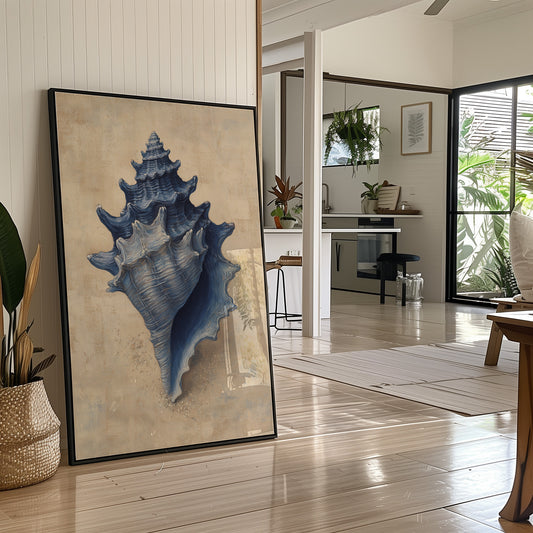 Ocean Memories In Indigo Blue