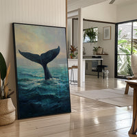 Ocean Giant Breaks Morning Tide