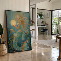 Ocean's Pearl Holds Moonlit Secret