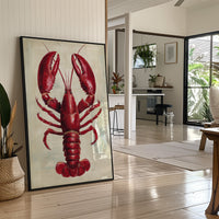 Crimson Catch From Maine Shores