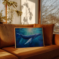 Ocean Giant In Azure Depths