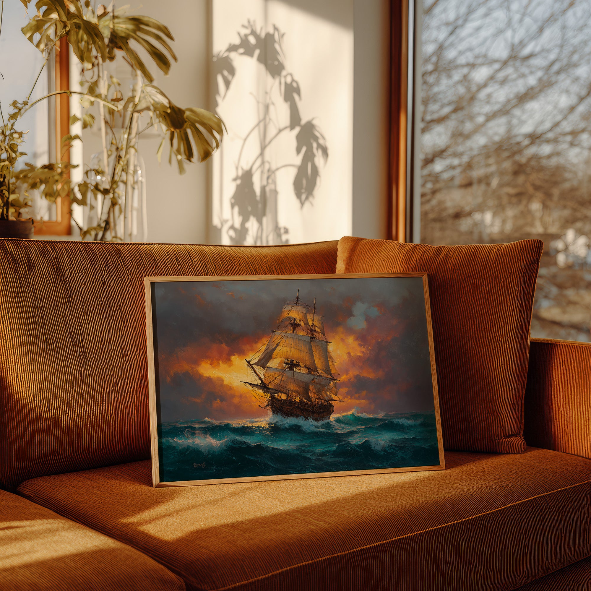 Sailing Through Fire And Tide