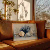 Seashells Dance In Coastal Blue