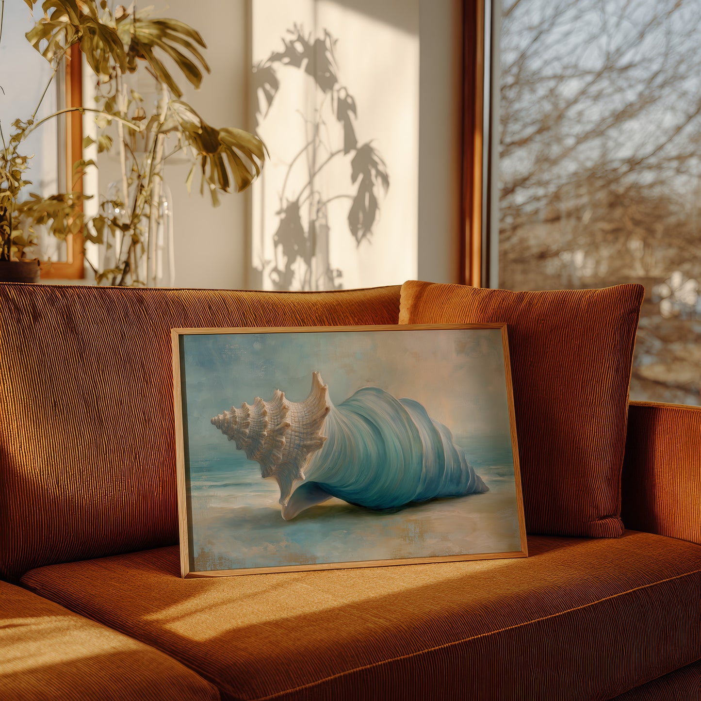 Ocean's Song In Azure Spiral