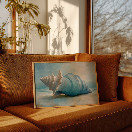 Ocean's Song In Azure Spiral