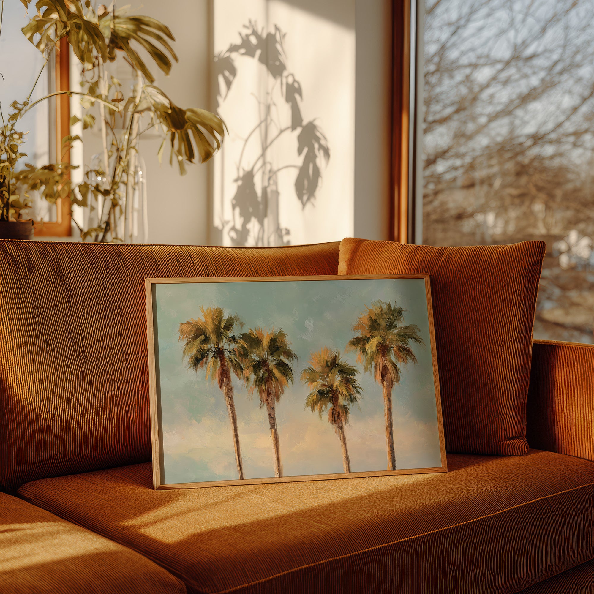 Palms Against Turquoise Skies
