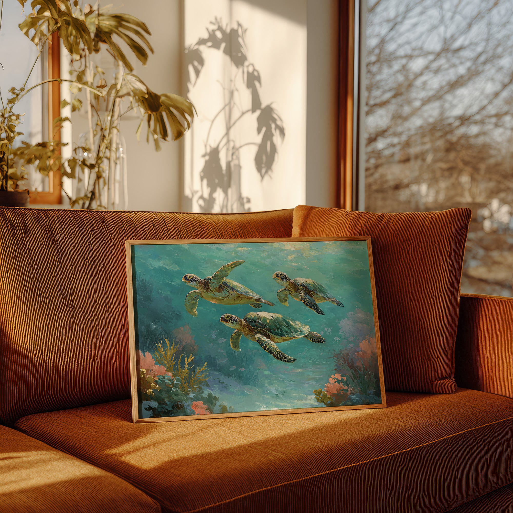 Ancient Voyagers Through Turquoise Depths