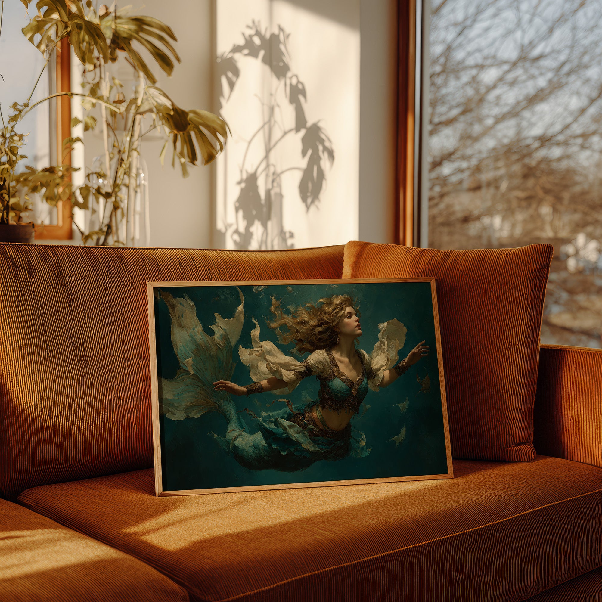 Adrift In Teal Currents