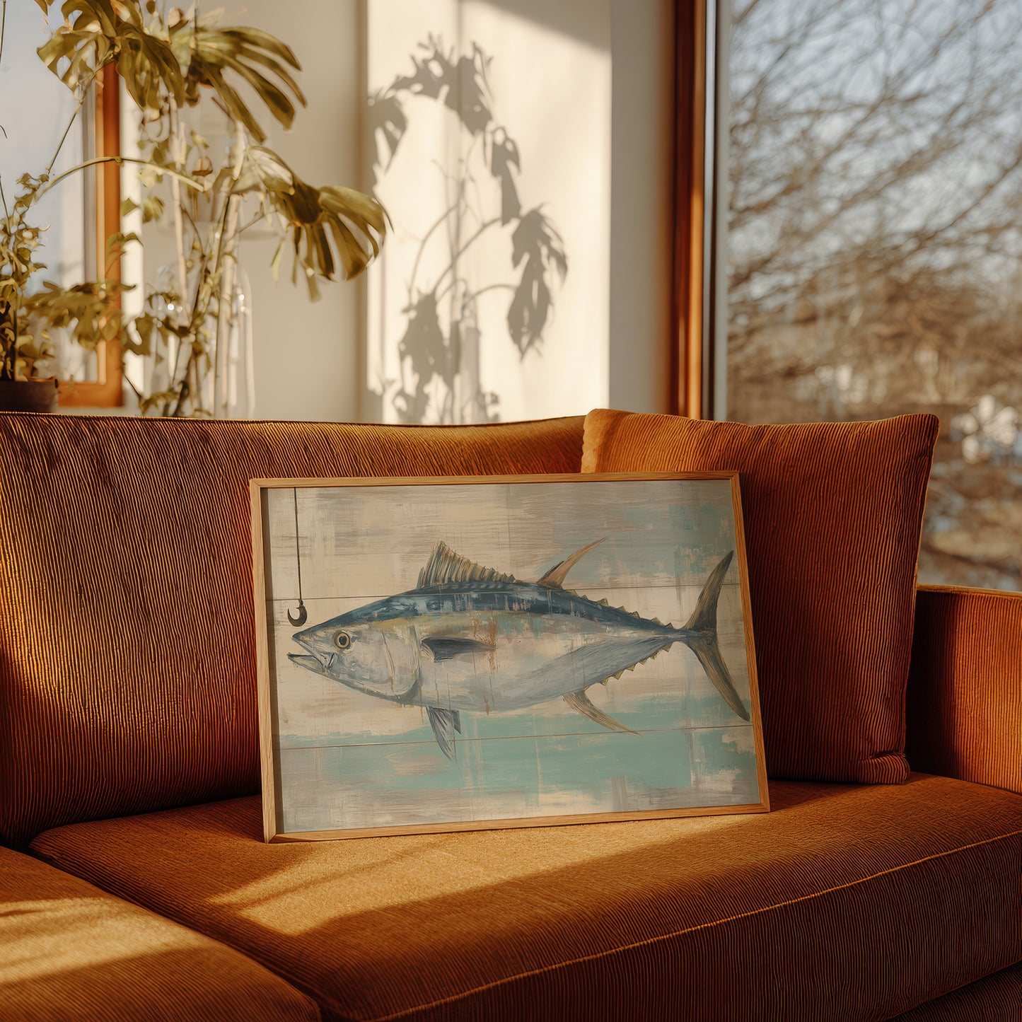 Tuna Swims Through Coastal Memory