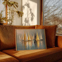 Golden Sails Dance At Dawn